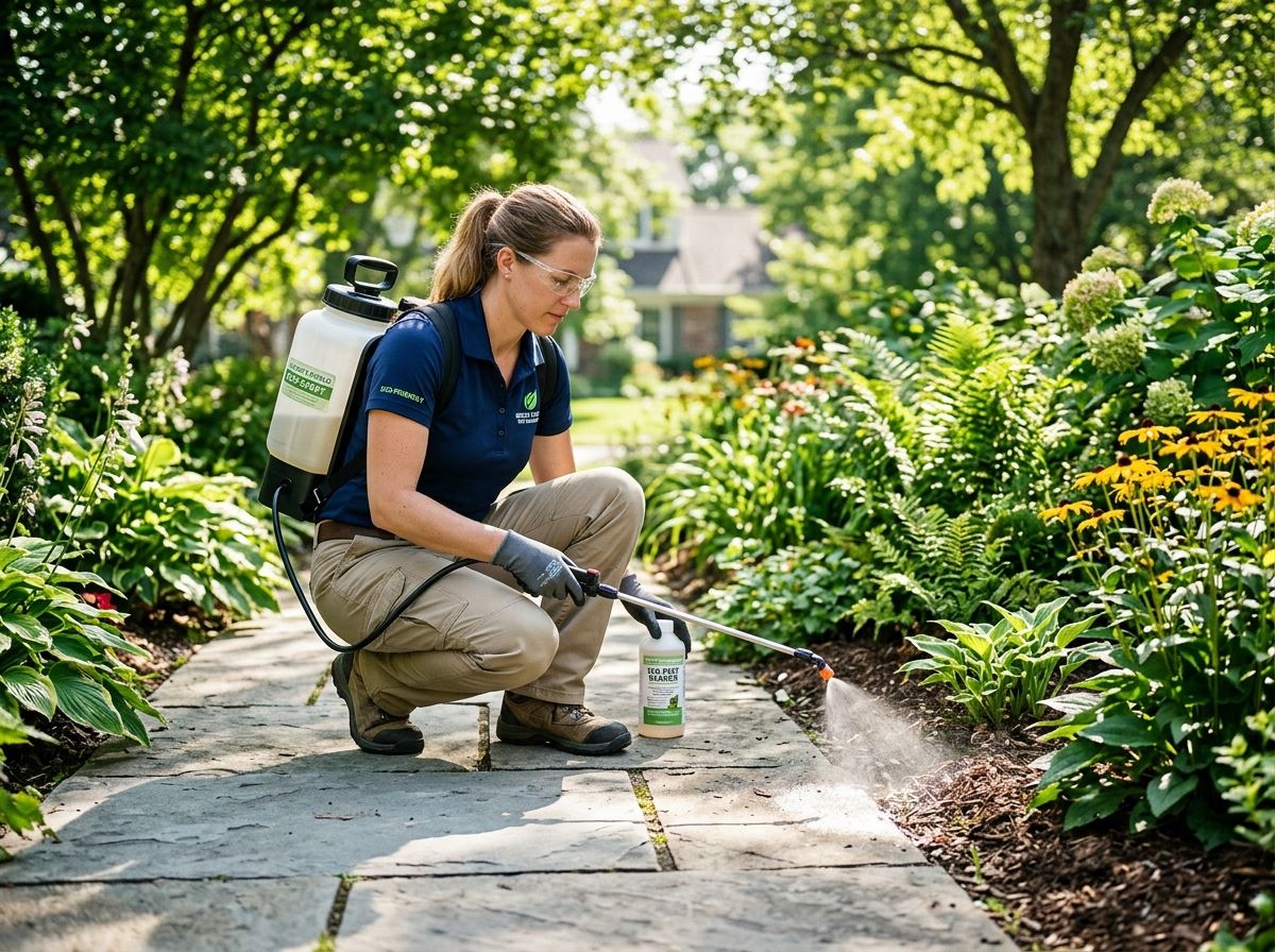GreenTick technician performing spider control